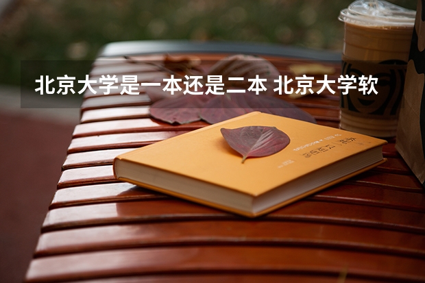 北京大学是一本还是二本 北京大学软微学院是一本还是二本？
