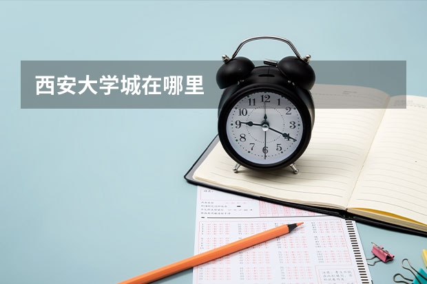西安大学城在哪里