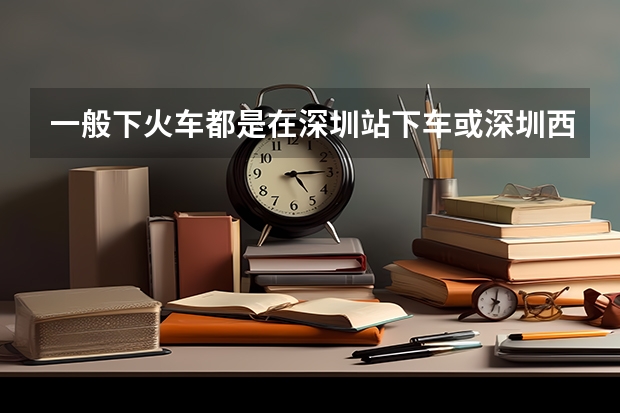 一般下火车都是在深圳站下车或深圳西站下车，怎么到深圳市南山区西丽镇留仙大道深圳职业技术学院西校区？