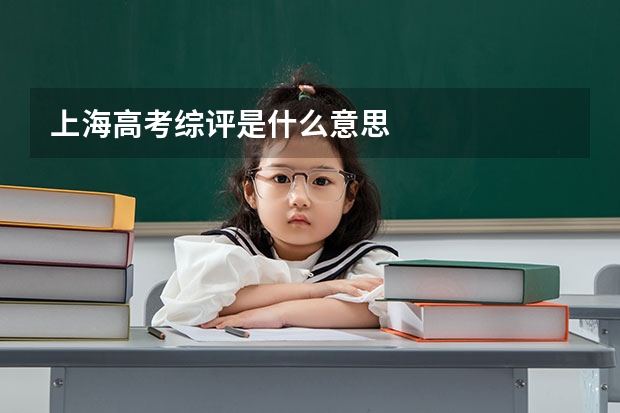 上海高考综评是什么意思