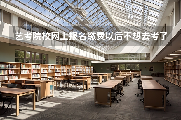 艺考院校网上报名缴费以后不想去考了,能退钱吗?怎么退,退到哪里?