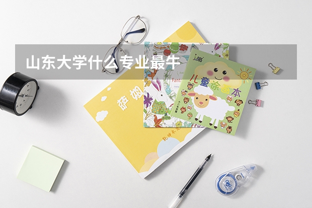 山东大学什么专业最牛