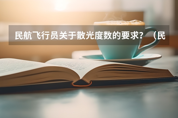 民航飞行员关于散光度数的要求？（民航飞行员出国）