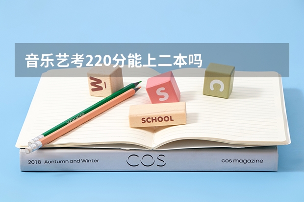 音乐艺考220分能上二本吗