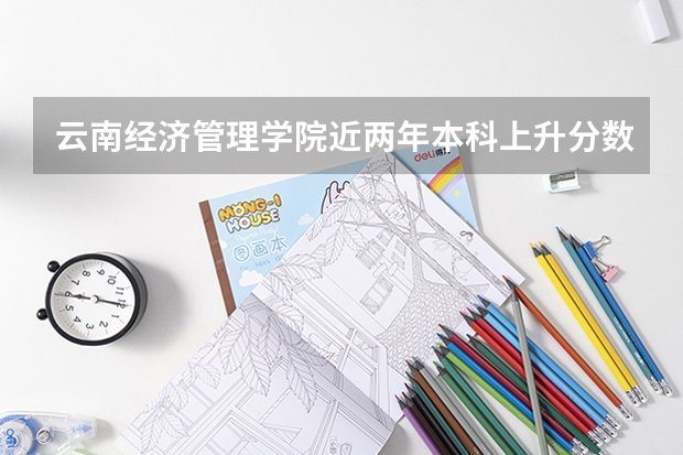 云南经济管理学院近两年本科上升分数是多少