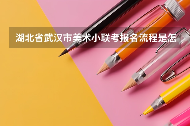 湖北省武汉市美术小联考报名流程是怎样的？ 武汉美术联考时间