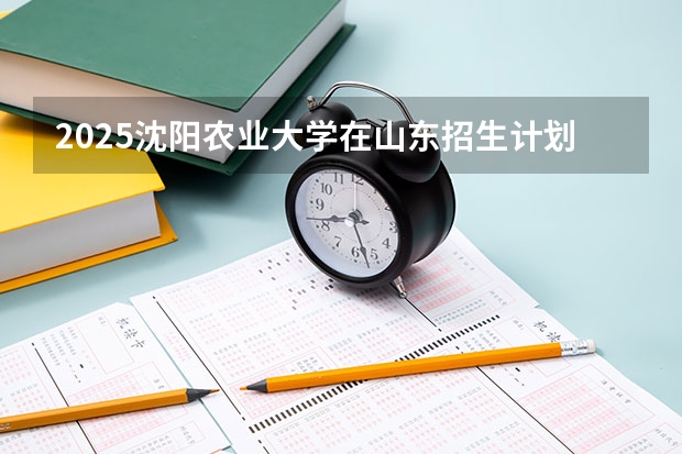 2025沈阳农业大学在山东招生计划预测